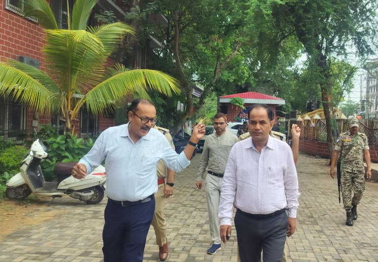 बारिश में परीक्षार्थियों को न हो असुविधा, शेड व मूलभूत सुविधाओं के दिए निर्देश