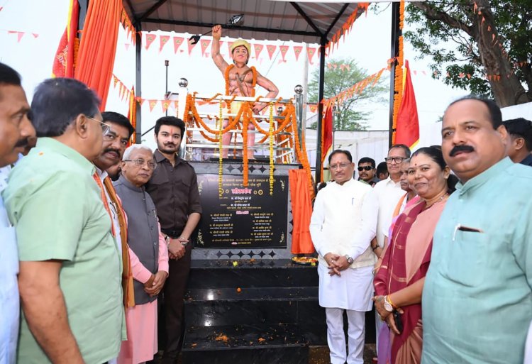 धरती आबा भगवान बिरसा मुंडा का जीवन जल, जंगल और जमीन की रक्षा के संघर्ष की अमर गाथा : मुख्यमंत्री श्री विष्णुदेव साय