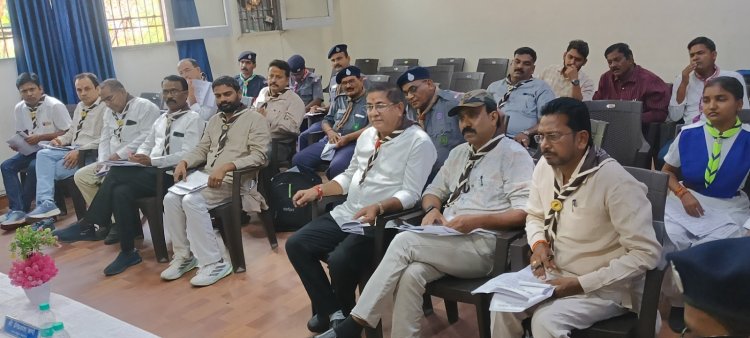 भारत स्काउट्स एवं गाइड्स छत्तीसगढ़ के राज्य मुख्य आयुक्त श्री इंदरजीत सिंह खालसा ने ली राज्य कार्यकारिणी बैठक