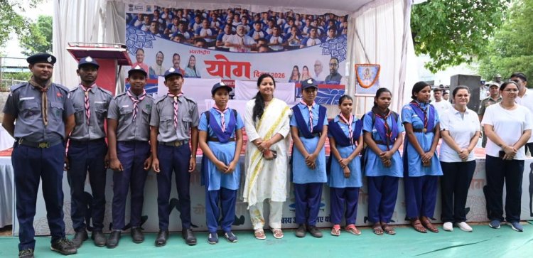 योग से स्वस्थ जीवन और सशक्त समाज का निर्माण संभव : मंत्री श्रीमती लक्ष्मी राजवाड़े