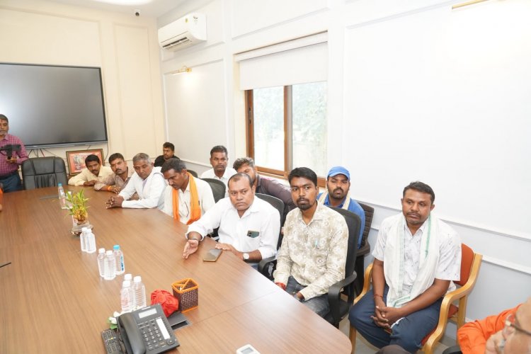 खपरीकला और मोहदी के विकास के लिए सांसद बृजमोहन ने 45 लाख रुपये की घोषणा की