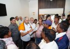 सांसद बृजमोहन अग्रवाल से मिला बालोद का प्रतिनिधिमंडल: ग्राम पंचायत घोतिमटोला में पंचायत भवन निर्माण और विकास कार्यों में अनियमितता की निष्पक्ष जांच की मांग