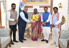 मुख्यमंत्री श्री विष्णु देव साय के निमंत्रण पर राष्ट्रपति ने स्वीकार किया बस्तर दशहरा के मुरिया दरबार में शामिल होने का आमंत्रण