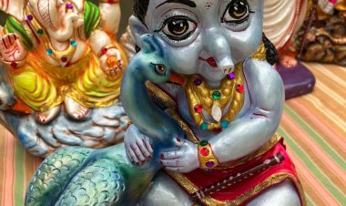 आस्था के साथ पर्यावरण संरक्षण का संदेश दे रही बंदियों की गणेश प्रतिमाएं