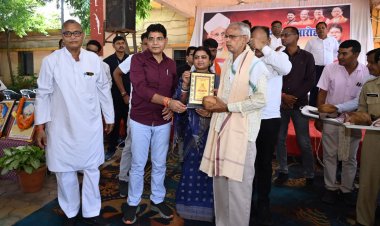 शिक्षकों के मार्गदर्शन और जनसेवा से ही संभव है, समाज व राष्ट्र का सर्वांगीण विकास- मंत्री श्री टंक राम वर्मा