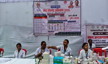 सेवा संकल्प अभियान में उमड़ी मरीजों की भीड़, 296 लोगों ने कराया स्वास्थ्य परीक्षण