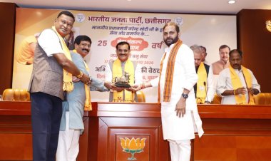 मोदी जी के 25 वर्षों के सार्वजनिक जीवन के सेवा भाव को जन-जन तक पहुँचाने का अभियान ‘सेवा संकल्प अभियान’ : वी.डी. शर्मा