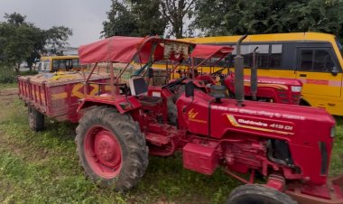 अवैध रेत कारोबार पर खनिज विभाग की सख्ती, नागपुर क्षेत्र से 2 और चटनीया नाला से 1 ट्रैक्टर जब्त
