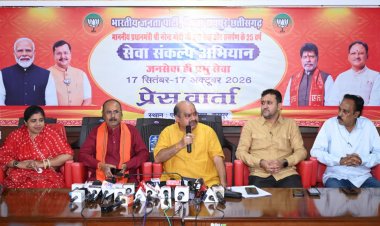 जनता के विश्वास से विकास की नई उड़ान, रायपुर उत्तर में ढाई वर्ष में 438 विकास कार्यों को मिली गति : पुरन्दर मिश्रा