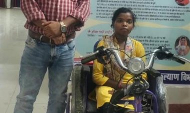 मंत्री लक्ष्मी राजवाड़े की संवेदनशील पहल से 48 घंटे में दिव्यांग रनिया सिंह को मिली ट्राई साइकिल