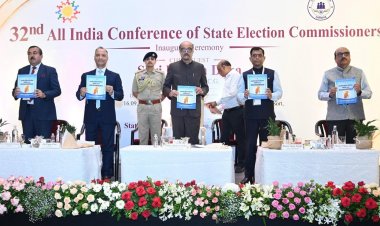नवा रायपुर में 32वें अखिल भारतीय राज्य निर्वाचन आयुक्त सम्मेलन का भव्य शुभारंभ