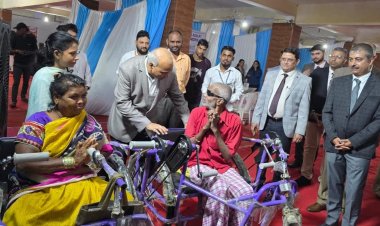 सेवा की कहानी: सहायक उपकरणों से दिव्यांगजनों को मिला संबल, आत्मनिर्भरता की ओर बढ़ा कदम