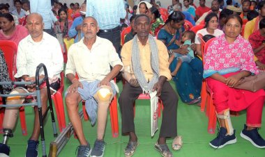 सेवा संकल्प अभियान के तहत दिव्यांगजनों को मिला सशक्तिकरण का संबल