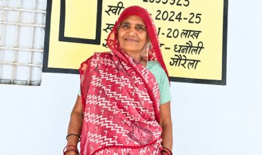 प्रधानमंत्री श्री नरेन्द्र मोदी के विजन से गांवों तक पहुंची आवास की सौगात, शांति बाई का बदला जीवन