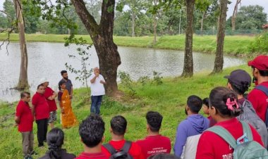 थाड़पथरा में ग्रामीण एवं जनजातीय पर्यटन की जीवंत पाठशाला, 90 विद्यार्थियों ने जाना बैगा संस्कृति का वैभव