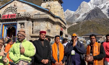 संसदीय प्राक्कलन समिति (एस्टिमेट्स कमेटी) के उत्तराखंड अध्ययन दौरे पर पहुंचे सांसद बृजमोहन अग्रवाल