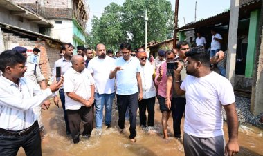 संकट की घड़ी में हर प्रभावित परिवार के साथ खड़ी है हमारी सरकार : वित्त मंत्री श्री ओ.पी. चौधरी