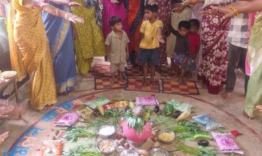 सेवा संकल्प अभियान नारायणपुर के आंगनबाड़ी केंद्रों में 'आंगन मिलन' का शुभारंभ