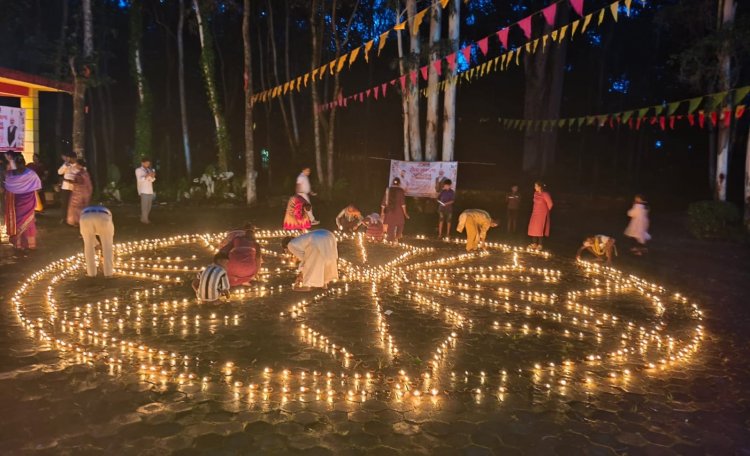 आशीर्वाद का दीया’ से जगमगाया सरगुजा, सेवा और समर्पण का लिया गया संकल्प