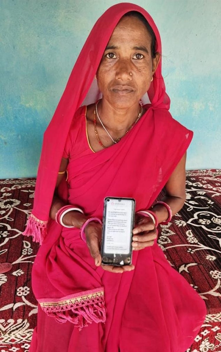 पति के साये के बिना भी संतोषी ने पाई आर्थिक स्वावलंबन की नई राह