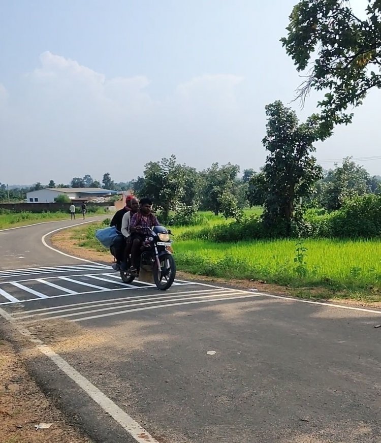 सेवा संकल्प अभियान में पीएम-जनमन की सौगात, 3.38 किमी सड़क से ग्रामीणों की राह हुई आसान