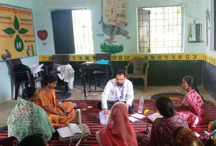 सेवा संकल्प अभियान: केल्हारी और पसौरी में ग्रामीणों ने सीखे जल शुद्धता जांचने के गुर