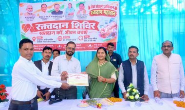 रक्तदान से जरूरतमंदों को मिलता है जीवन का संबल—मंत्री राजवाड़े