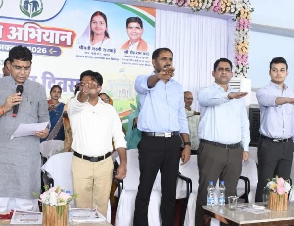 नशामुक्त छत्तीसगढ़ से ही संभव होगा ‘विकसित भारत 2047’ का सपनारू मंत्री श्री टंक राम वर्मा
